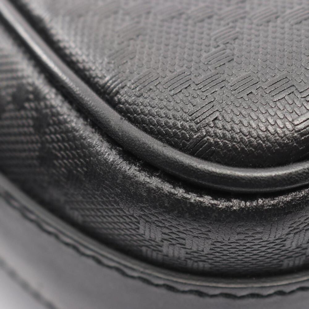 GUCCI Authentic Black Leather Shoulder Bag - Picture 5 of 9